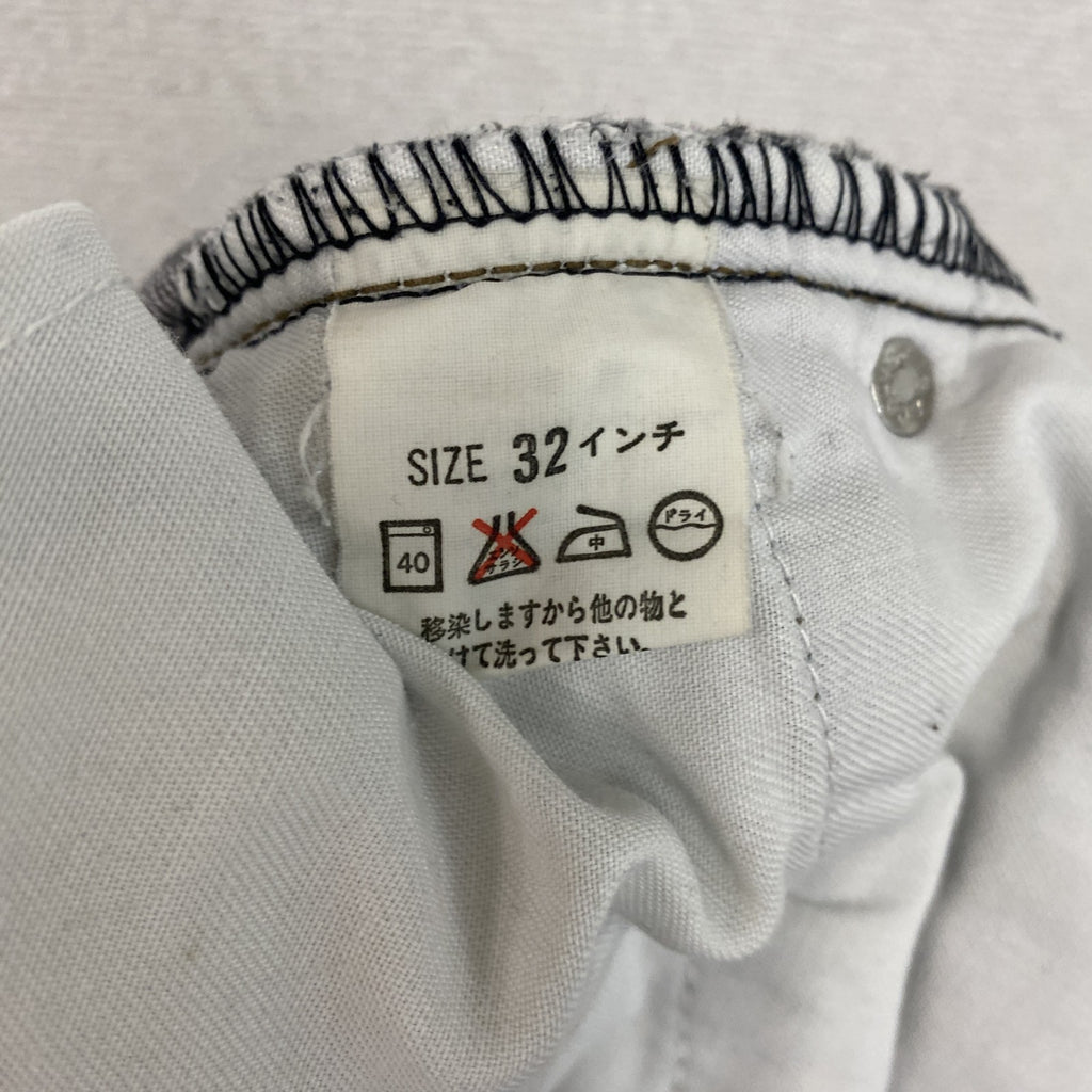 Levi’s　リーバイス　503　ブラックデニムパンツ/ジーンズ　ジップフライ　黒　ブラック　インディゴ　32サイズ　古着