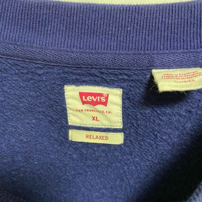 古着 used　Levi’s リーバイス　長袖クルーネックスウェット　トレーナー　バイカラー　ビックシルエット　XLサイズ