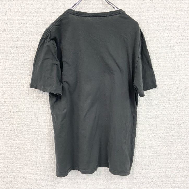 古着 used　OLD NAVY　半袖アニメプリントTシャツ　ナルト　灰色　グレー　コットン100％　クルーネック　Lサイズ