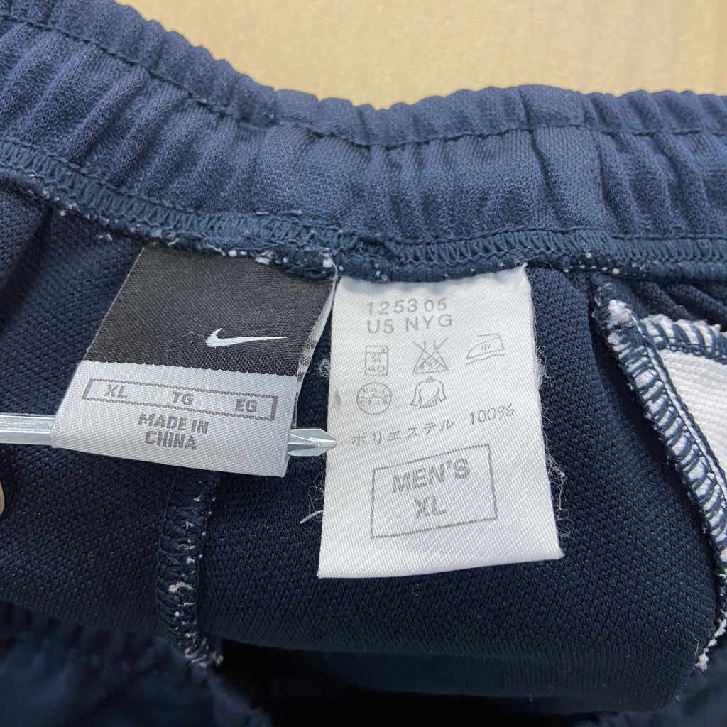 NIKE　ナイキ　トラックパンツ/ジャージ　スウッシュ　紺　ネイビー　XLサイズ　古着