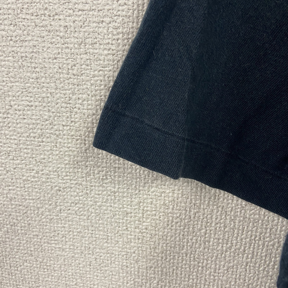 90s　Hanes　ヘインズ　半袖プリントTシャツ　シングルステッチ　黒　ブラック　Lサイズ カットソー メンズ コットン 古着