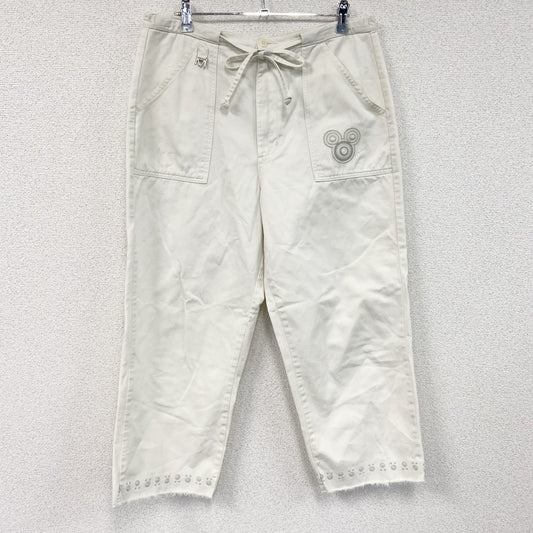 Disney　ディズニー　Mickey Mouse　ミッキーマウス　ワイドパンツ /イージーパンツ　白　ホワイト　Mサイズ