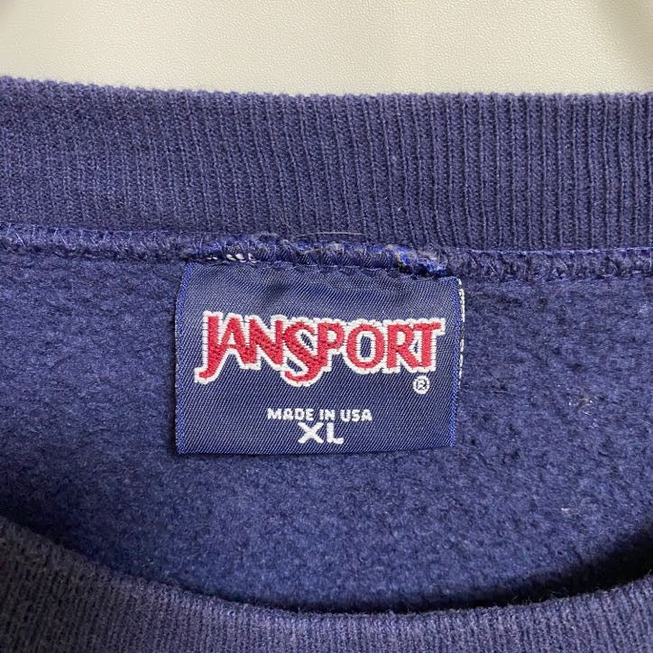 古着 used　JANSPORT ジャンスポーツ　長袖プリントスウェット　トレーナー　カレッジ　フロリダ　XLサイズ