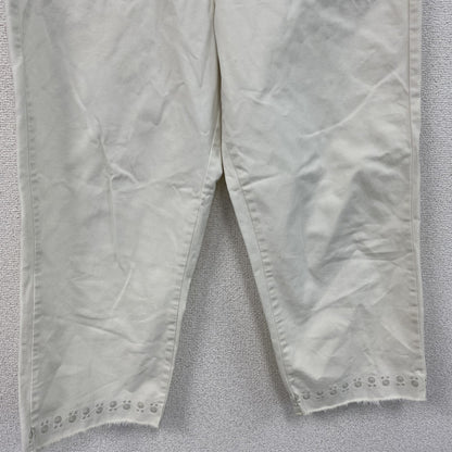 Disney　ディズニー　Mickey Mouse　ミッキーマウス　ワイドパンツ /イージーパンツ　白　ホワイト　Mサイズ