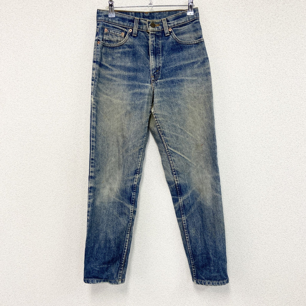 Levi's　リーバイス　デニムパンツ/ジーンズ　ジップフライ　縦落ち　インディゴ　W29サイズ　古着
