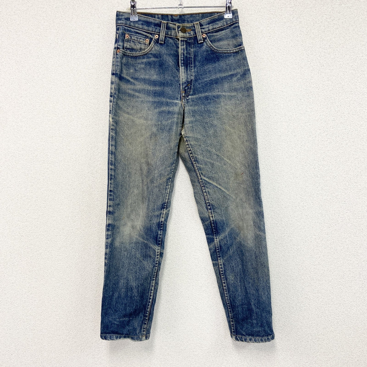 Levi's　リーバイス　デニムパンツ/ジーンズ　ジップフライ　縦落ち　インディゴ　W29サイズ　古着