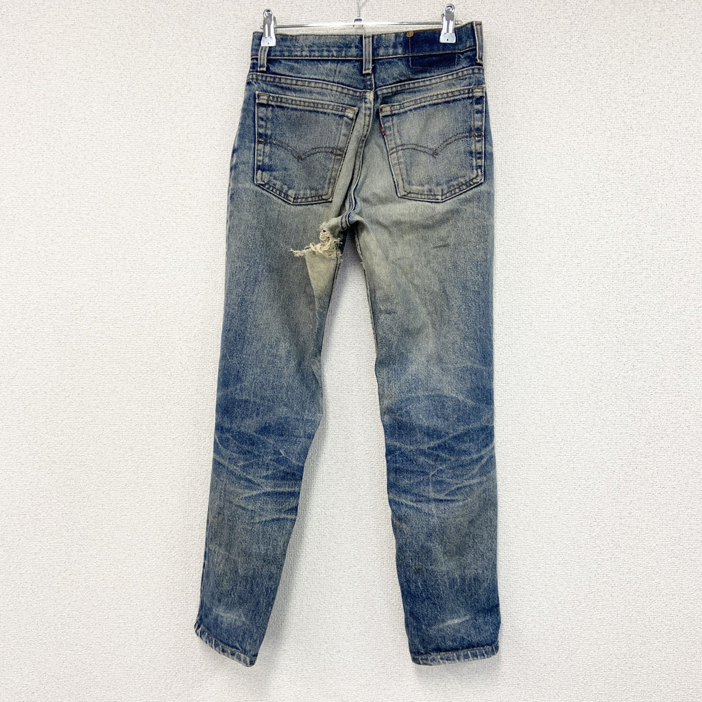 Levi's　リーバイス　デニムパンツ/ジーンズ　ジップフライ　縦落ち　インディゴ　W29サイズ　古着