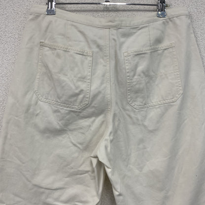 Disney　ディズニー　Mickey Mouse　ミッキーマウス　ワイドパンツ /イージーパンツ　白　ホワイト　Mサイズ