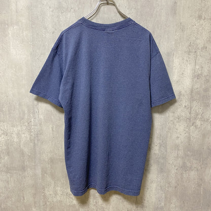 古着 used　ALSTYLE APPAREL　半袖刺繍Tシャツ　コロラド州　動物　アニマル　鹿　メキシコ製　水色　Lサイズ