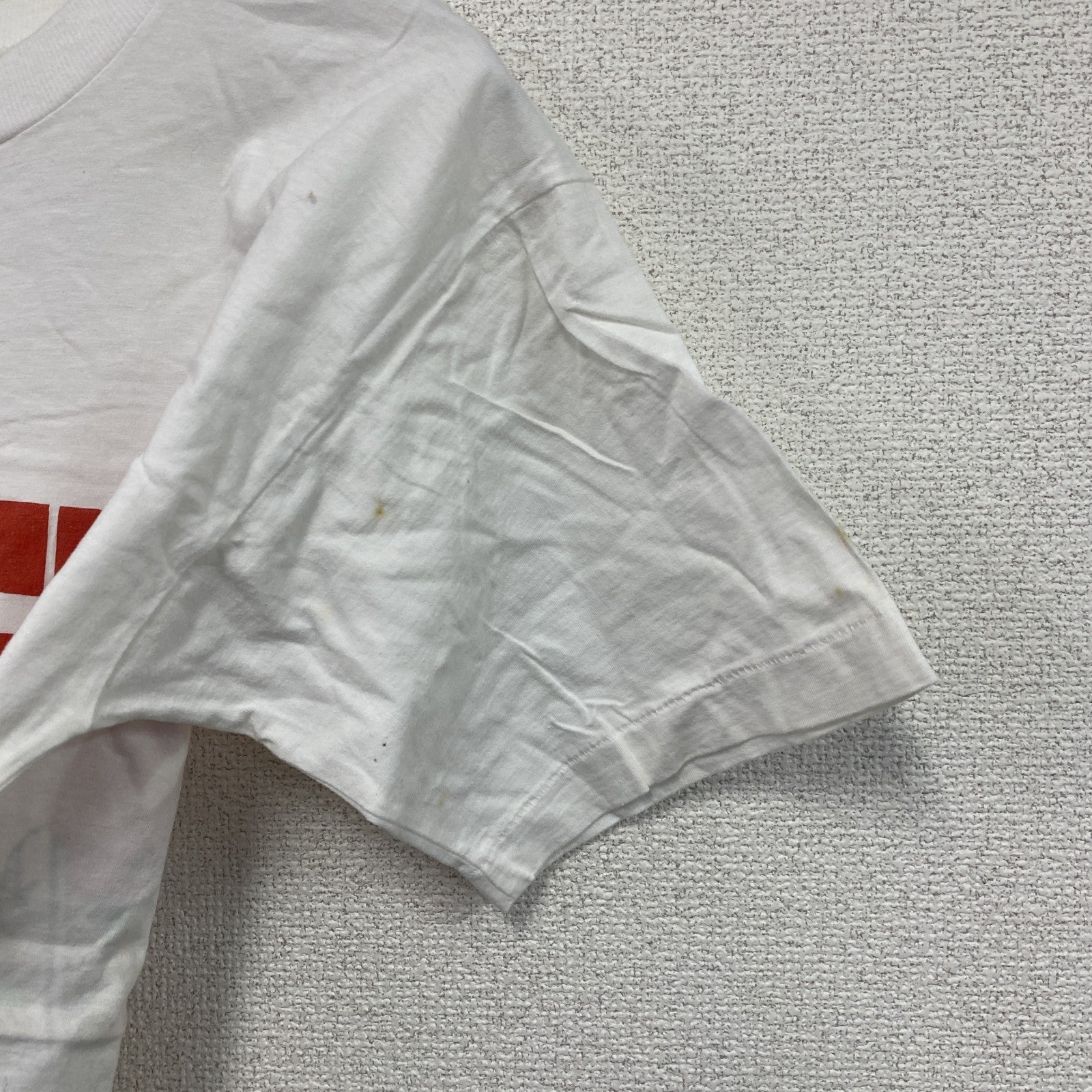 ～90s　半袖プリントTシャツ　シングルステッチ　サーファーズパラダイス　ヴィンテージ　白　ホワイト　古着
