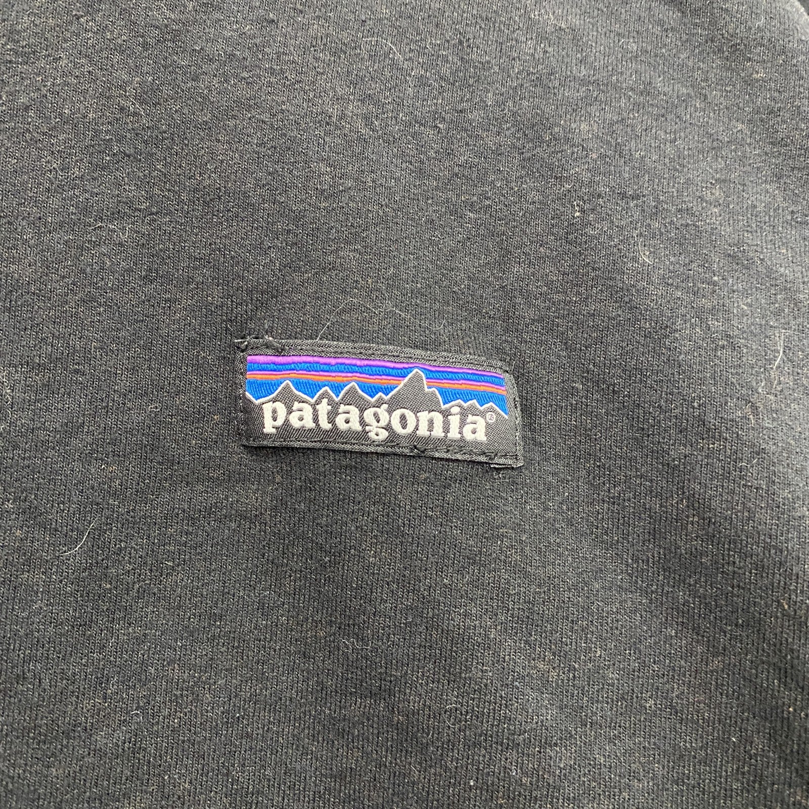 patagonia　パタゴニア　スウェット/トレーナー　黒　ブラック　Mサイズ　古着