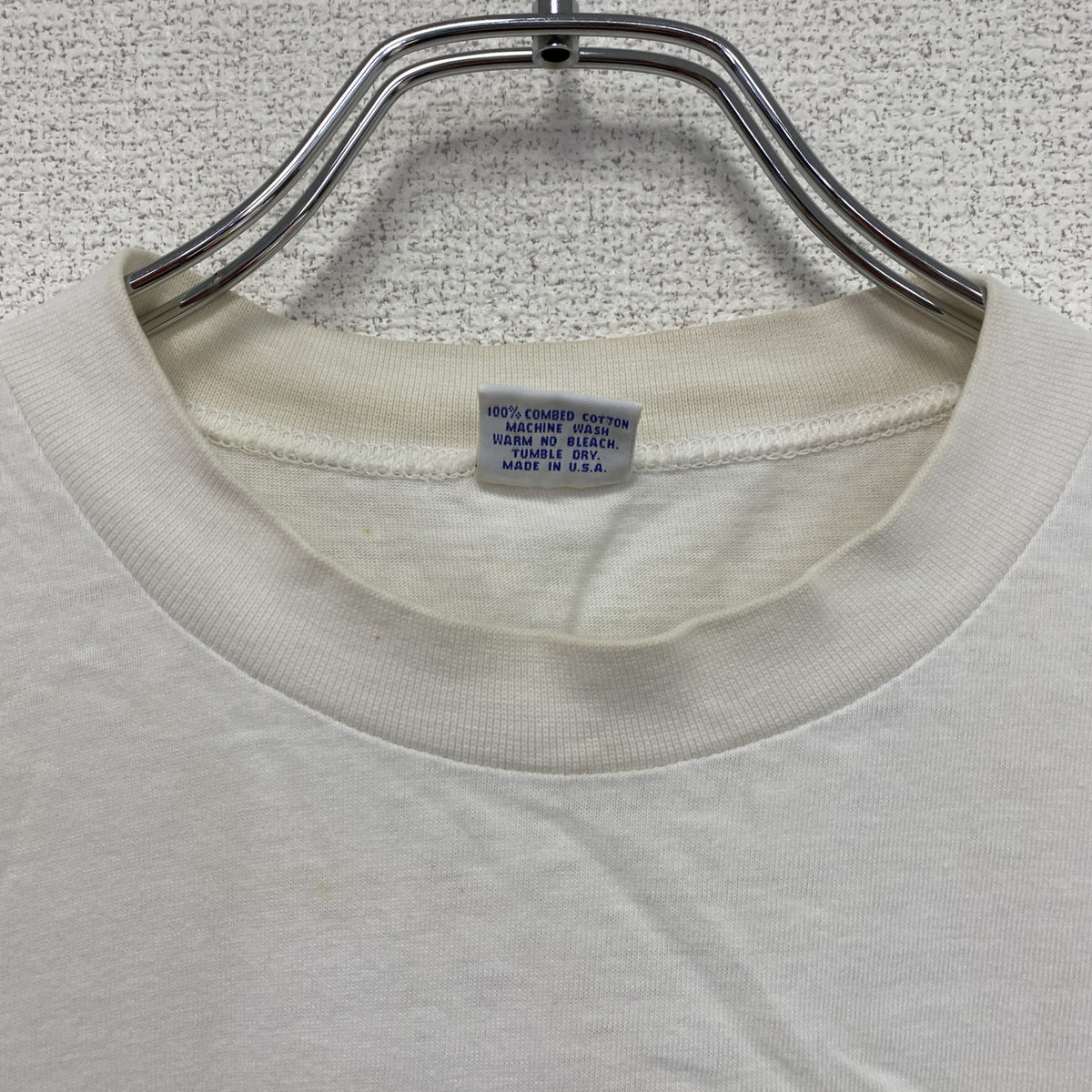 ～90s　crazy shirt　クレイジーシャツ　半袖プリントスーベニアTシャツ　シングルステッチ　白　ホワイト　Mサイズ　　ヴィンテージ　古着