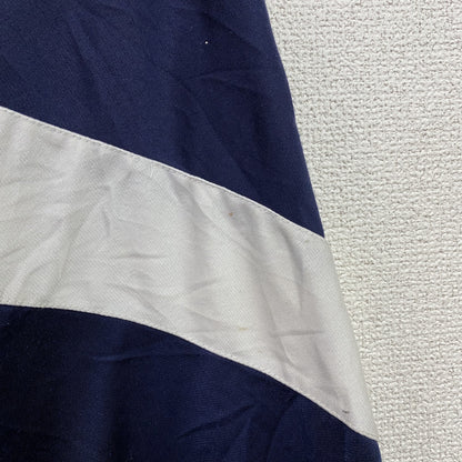 ～90s　adidas　アディダス　トラックジャケット/ジャージ　ヴィンテージ　マルチカラー　紺　ネイビー　Mサイズ