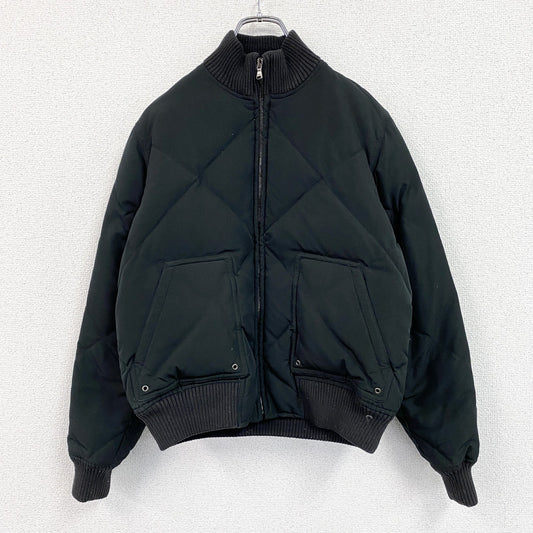 RALPH LAUREN　ラルフローレン　キルティングダウンジャケット　ダウン90%　黒　ブラック　9サイズ