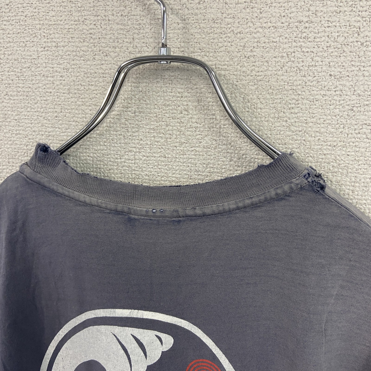 Arvor Maree　半袖プリントTシャツ　紺　ネイビー　古着