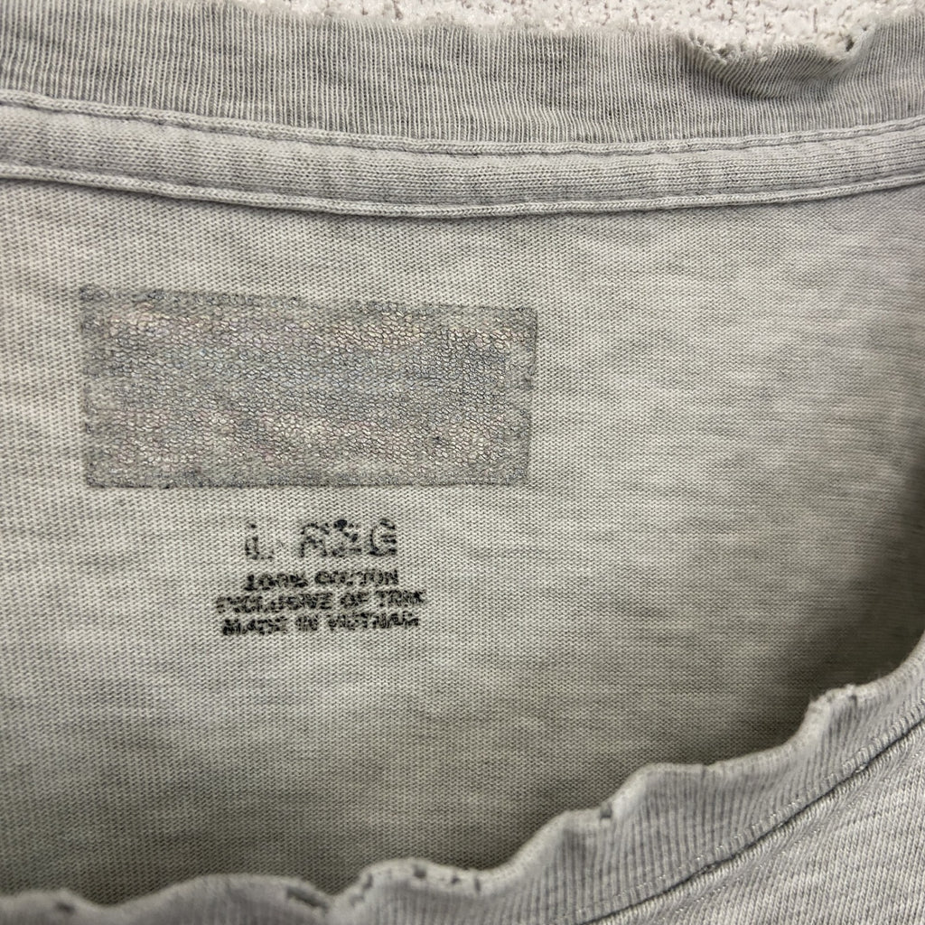 L.L.Bean　エルエルビーン　半袖プリントTシャツ　6連プリント　アーチプリント　灰色　グレー　Lサイズ　古着