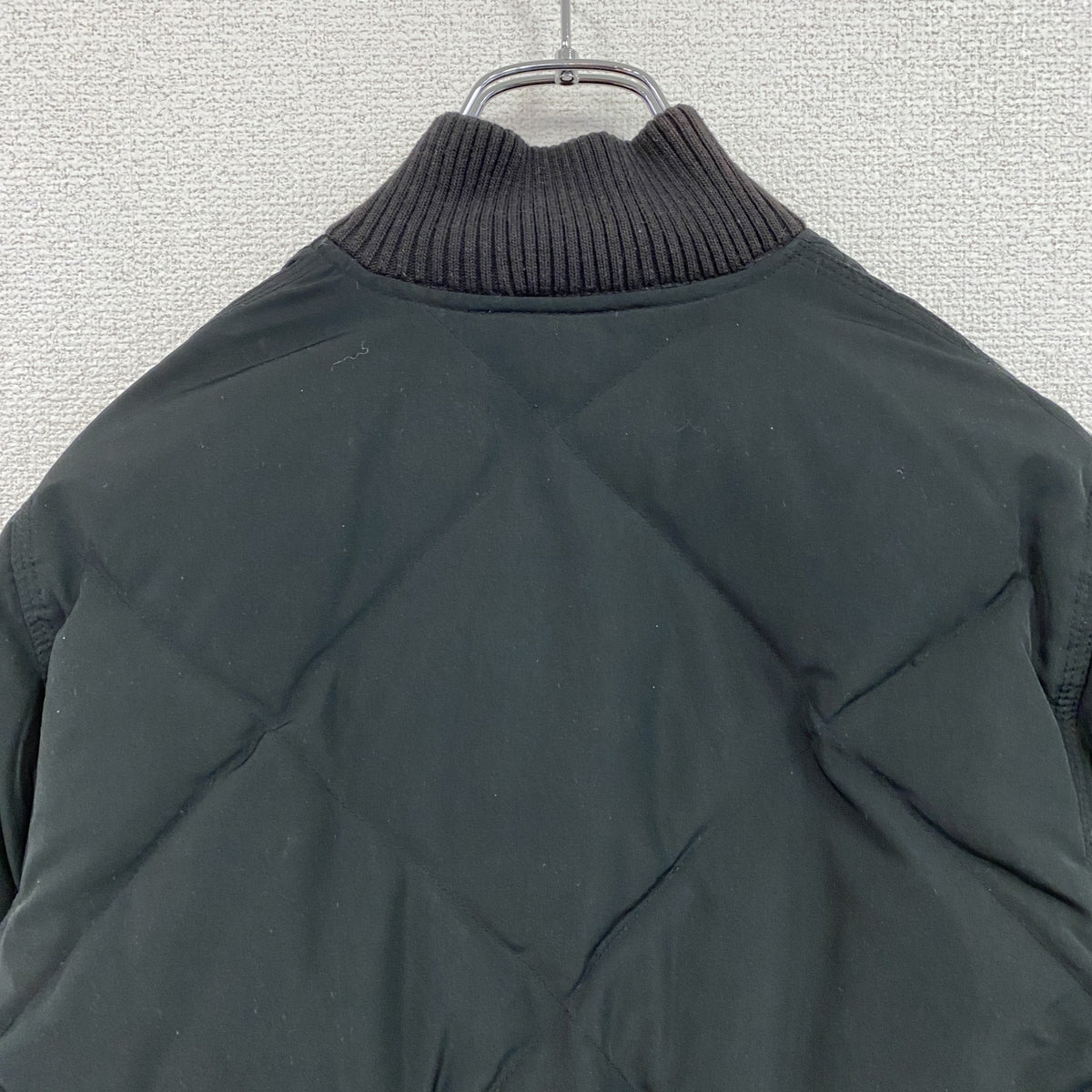 RALPH LAUREN　ラルフローレン　キルティングダウンジャケット　ダウン90%　黒　ブラック　9サイズ　古着