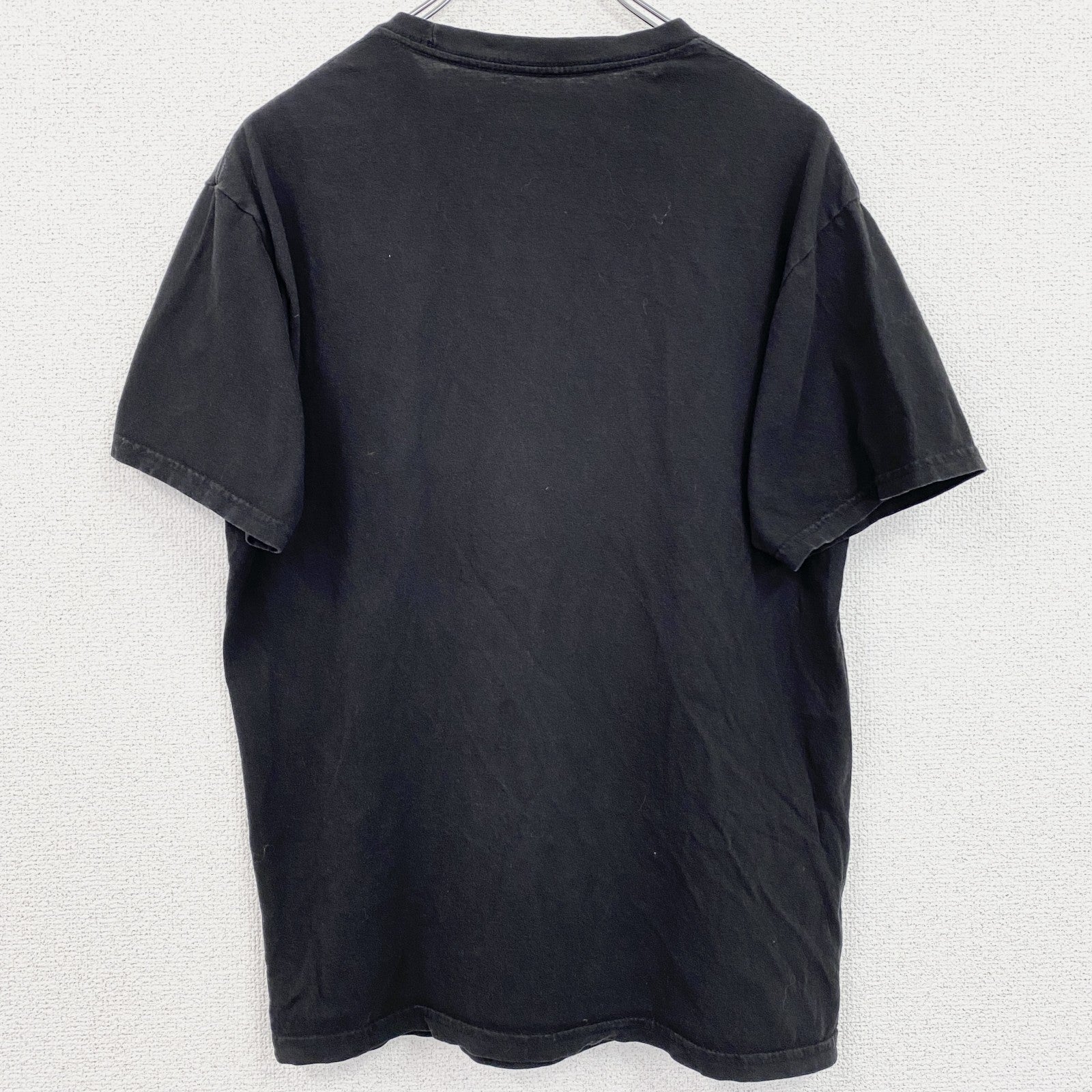 アバター 伝説の少年アン　AVATAR　半袖アニメプリントTシャツ　レトロ　クルーネック　黒　ブラック　Mサイズ　古着