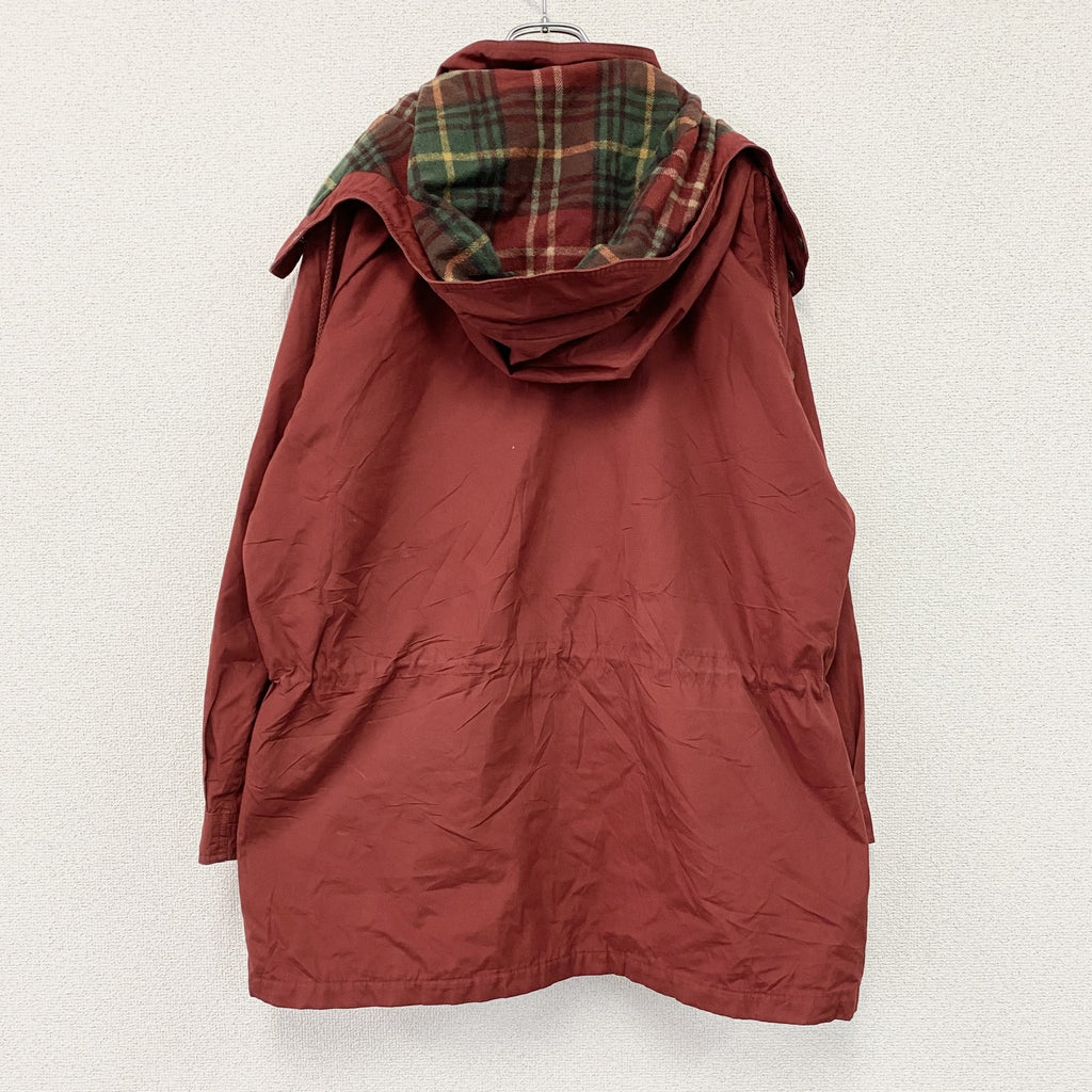 Eddie Bauer　エディーバウアー　マウンテンパーカー　赤　レッド　Lサイズ　古着