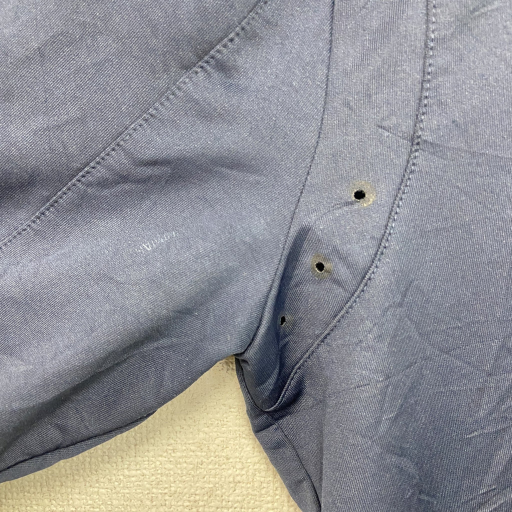 UMBRO　アンブロ　ハーフジップトラックジャケット/ジャージ　紺　ネイビー　XLサイズ　古着