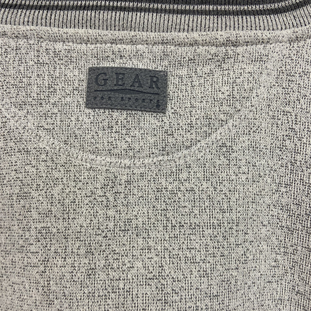 ～90s　GEAR FOR SPORTS　スウェット/トレーナー　ヴィンテージ　灰色　グレー　Mサイズ　古着