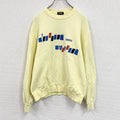 古着 used　90s～　YAMAHA　ヤマハ　スウェット/トレーナー　ヴィンテージ　黄色　イエロー　Mサイズ