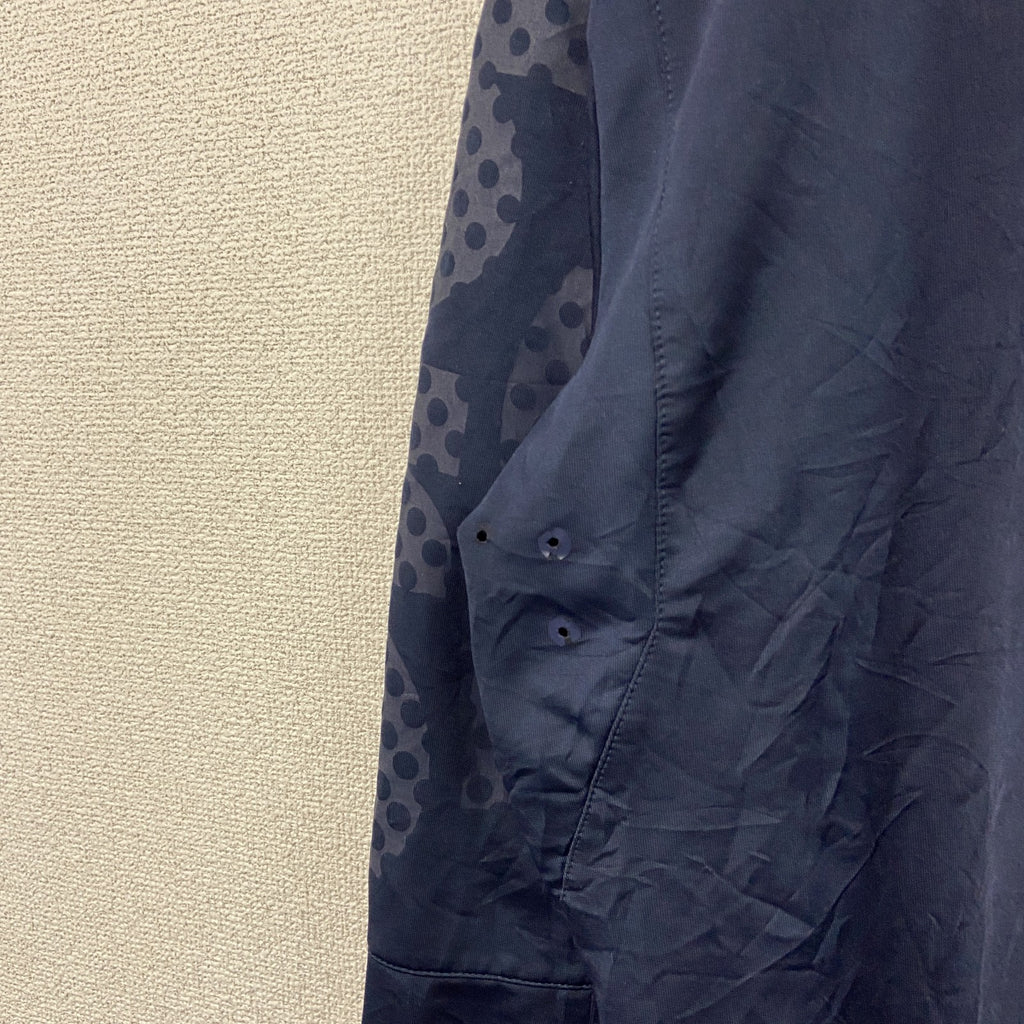 UMBRO　アンブロ　ハーフジップトラックジャケット/ジャージ　紺　ネイビー　XLサイズ　古着