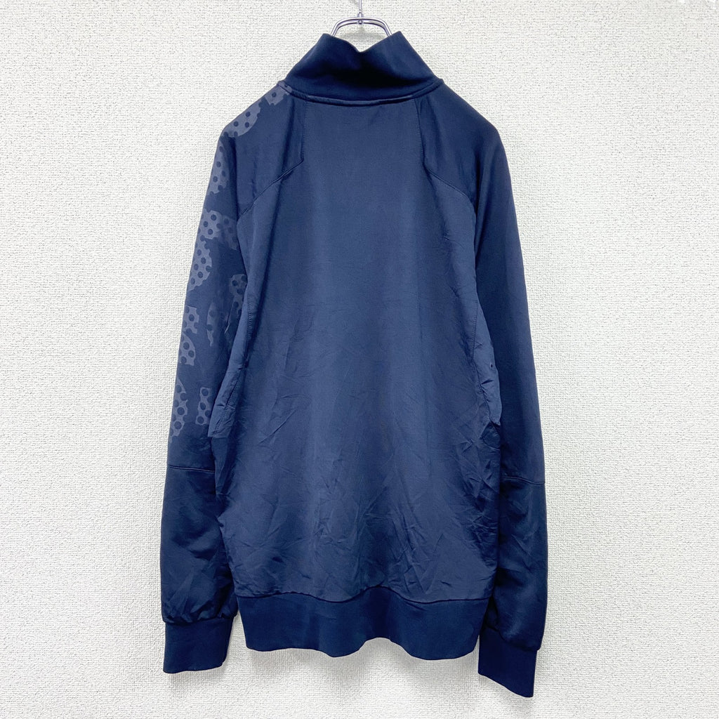 UMBRO　アンブロ　ハーフジップトラックジャケット/ジャージ　紺　ネイビー　XLサイズ　古着