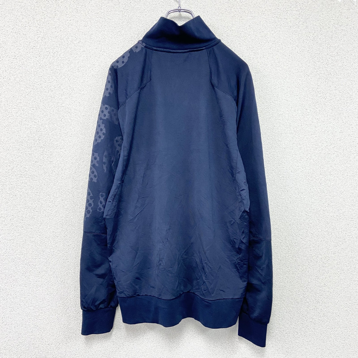 UMBRO　アンブロ　ハーフジップトラックジャケット/ジャージ　紺　ネイビー　XLサイズ　古着