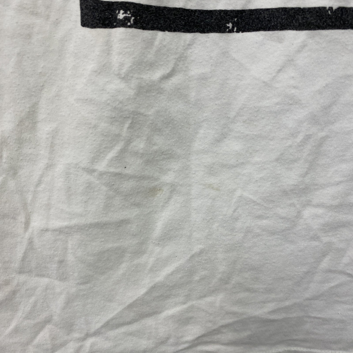 adidas　アディダス　半袖プリントTシャツ　トレフォイルロゴ　デカロゴ　白　ホワイト　Mサイズ　古着