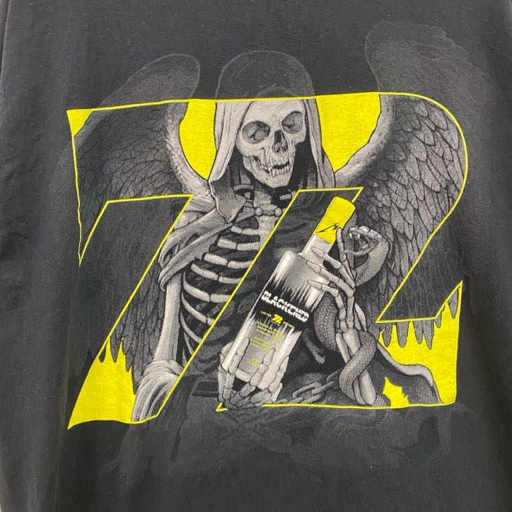 古着 used　METALLICA　メタリカ　半袖バンドプリントTシャツ　ロック　レトロ　クルーネック　黒　ブラック　Lサイズ