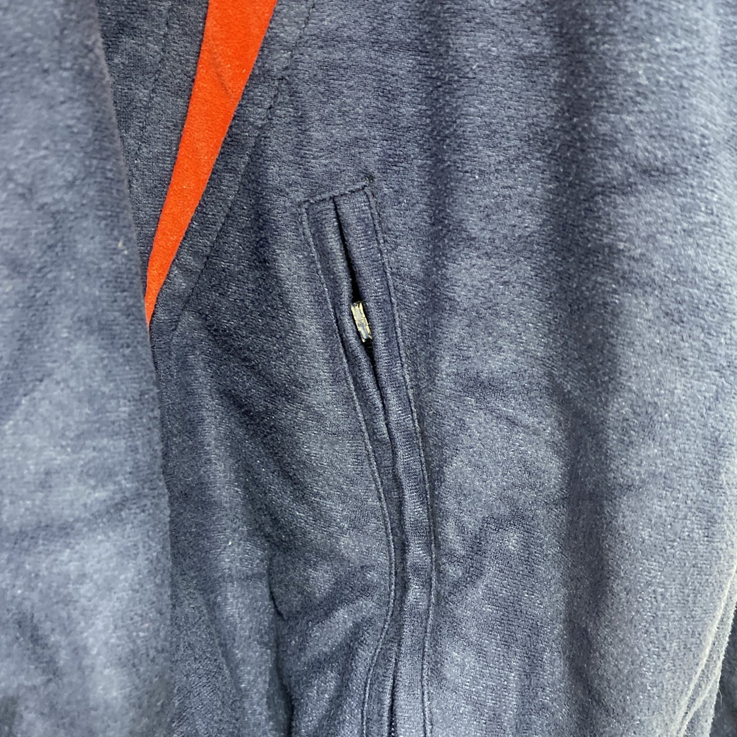 90s　adidas　アディダス　ベロアトラックジャケット/ジャージ　ヴィンテージ　紺　ネイビー　Ｍサイズ　