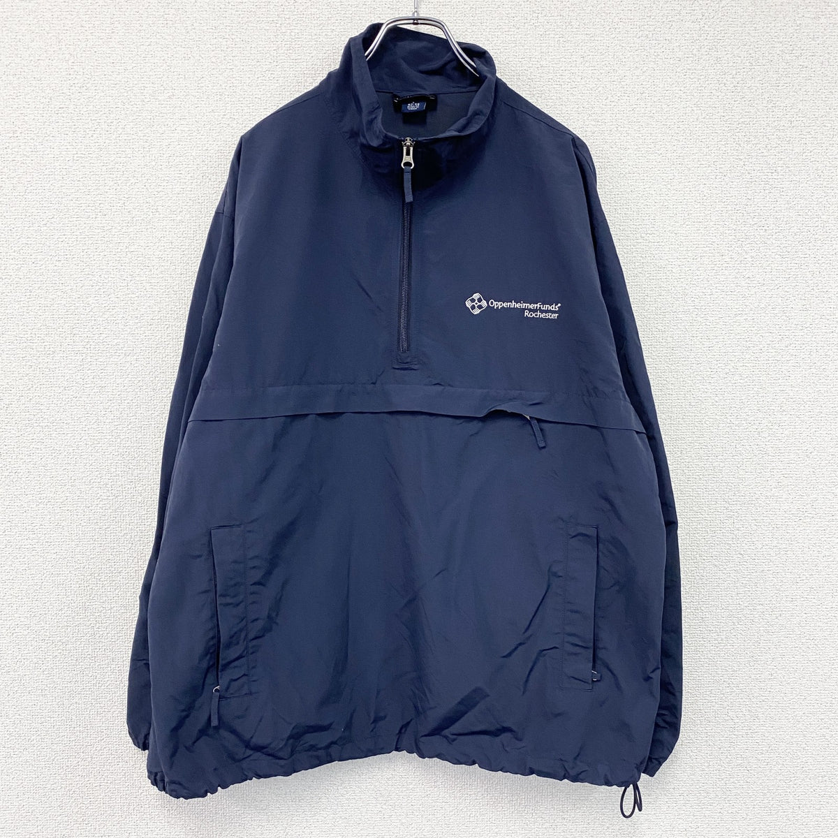 LAND'S END　ランズエンド　アノラックパーカー/フーディー　紺　ネイビー　Lサイズ　古着