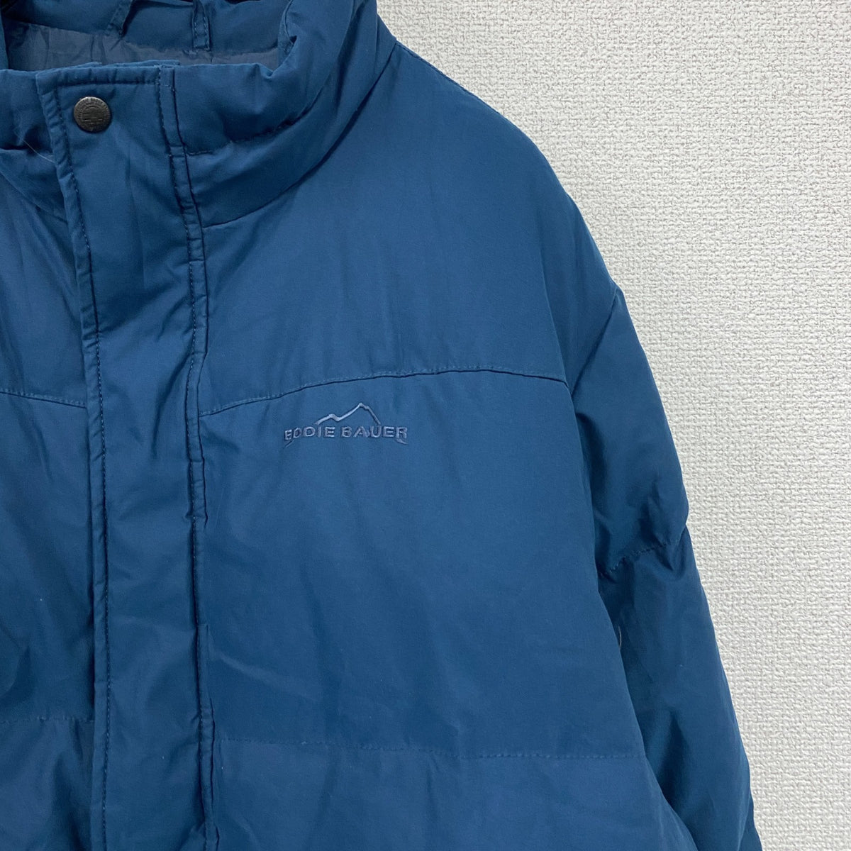 Eddie Bauer　エディーバウアー　ダウンジャケット　青　ブルー　TLサイズ　古着