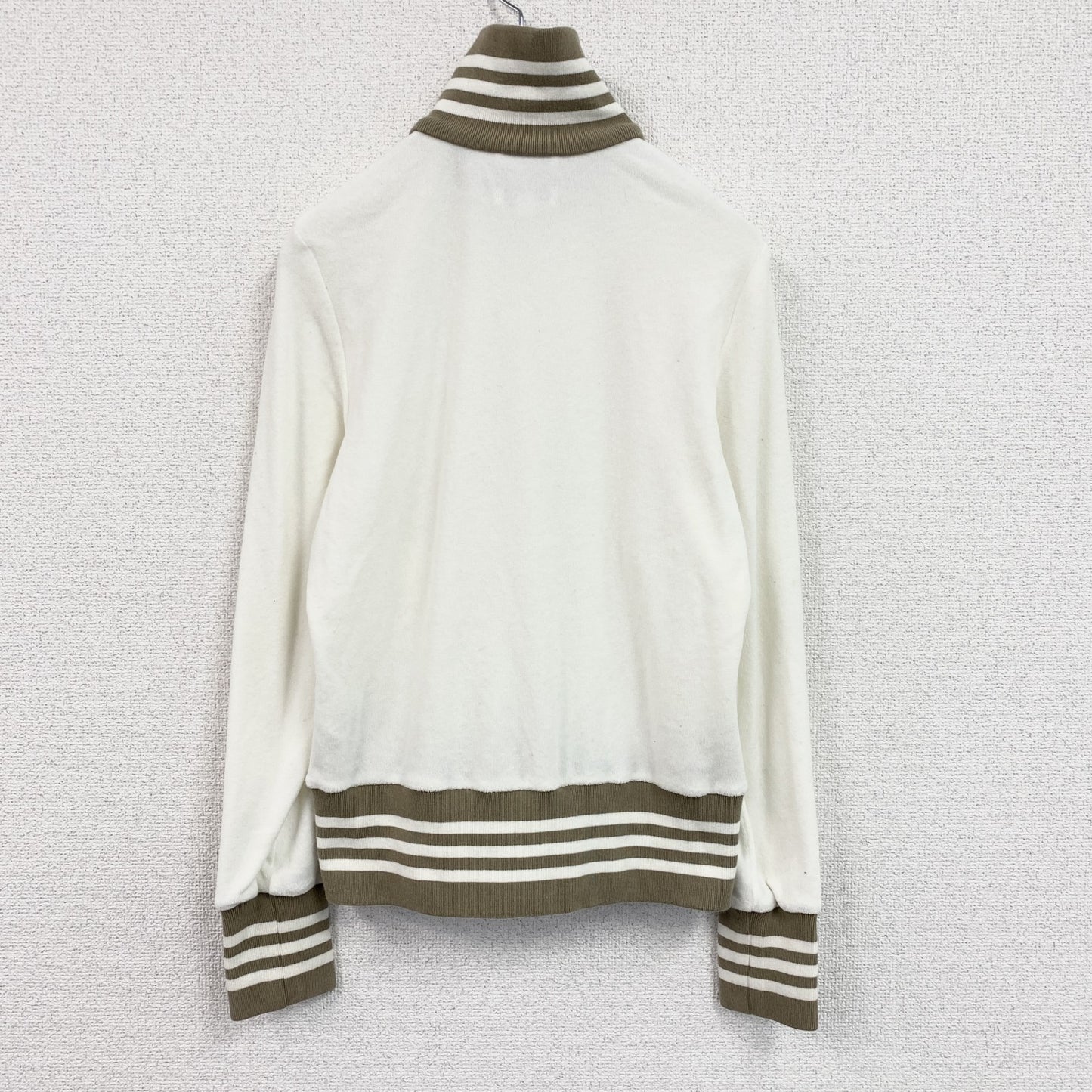 adidas　アディダス　トラックジャケット/ジャージ　アイボリー　Lサイズ