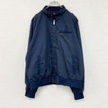 MEMBERS ONLY　メンバーズオンリー　フルジップジャケット　紺　ネイビー　XLサイズ ウインドブレーカー ナイロンアウター メンズ 古着