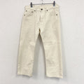 Levi's　リーバイス　505　チノパンツ　ジップフライ　白　ホワイト　W32サイズ　古着