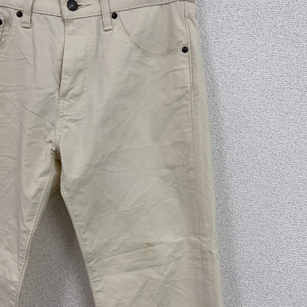 Levi's　リーバイス　505　チノパンツ　ジップフライ　白　ホワイト　W32サイズ　古着