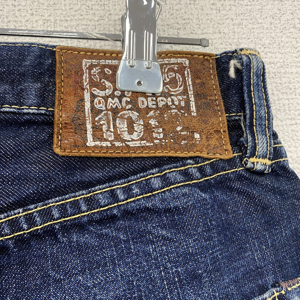 The REAL McCoyS　ザリアルマッコイズ　デニムパンツ/ジーンズ　縦落ち　フェード　ジップフライ　インディゴ　古着