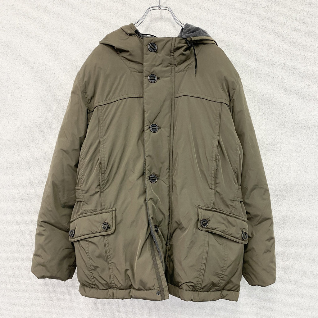 GAP　ギャップ　ダウンジャケット　ダウン90％　カーキ　Mサイズ　古着