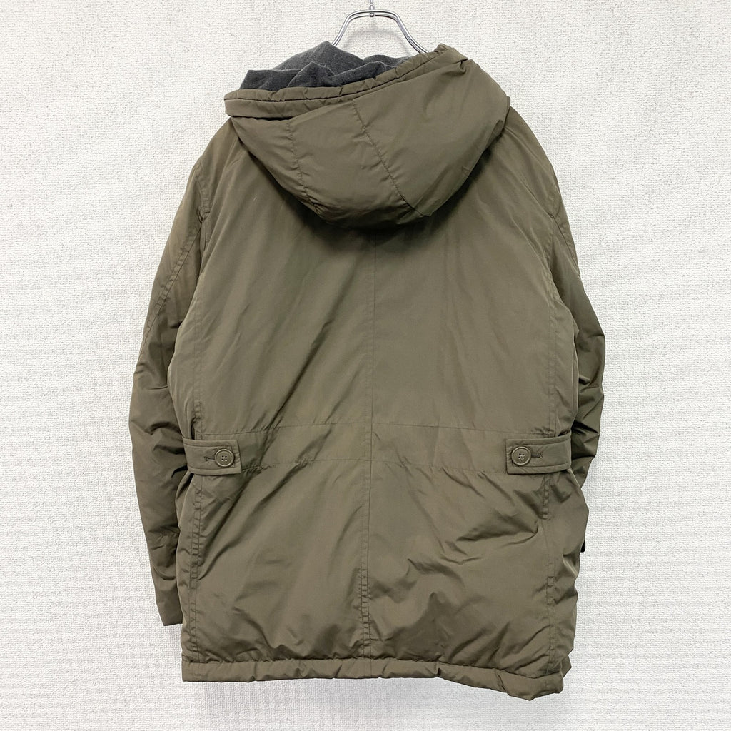 GAP　ギャップ　ダウンジャケット　ダウン90％　カーキ　Mサイズ　古着