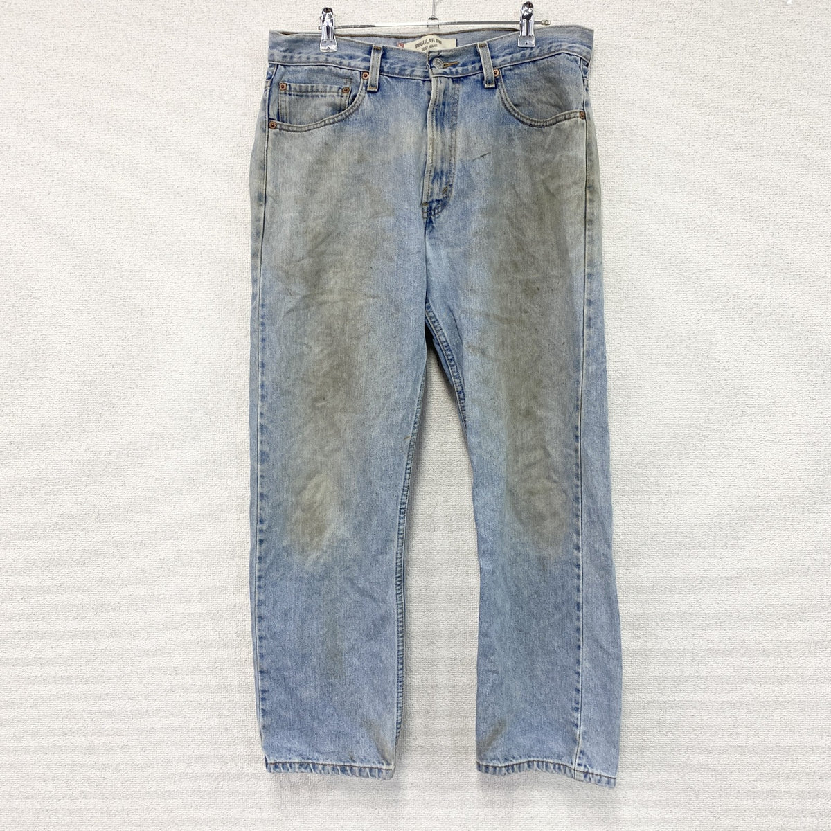 Levi's　リーバイス　505　デニムパンツ/ジーンズ　ジップフライ　インディゴ　W34サイズ　古着