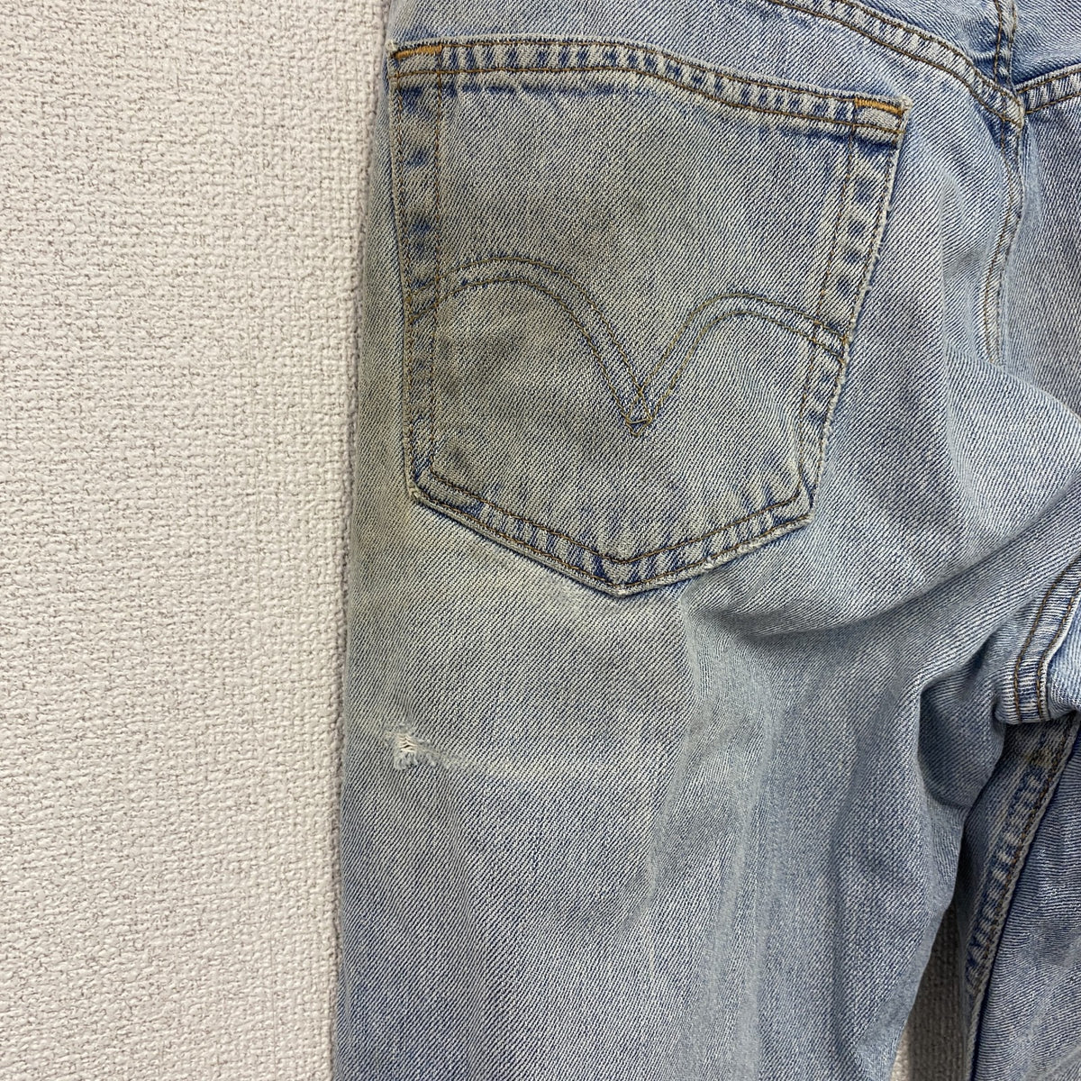 Levi's　リーバイス　505　デニムパンツ/ジーンズ　ジップフライ　インディゴ　W34サイズ　古着