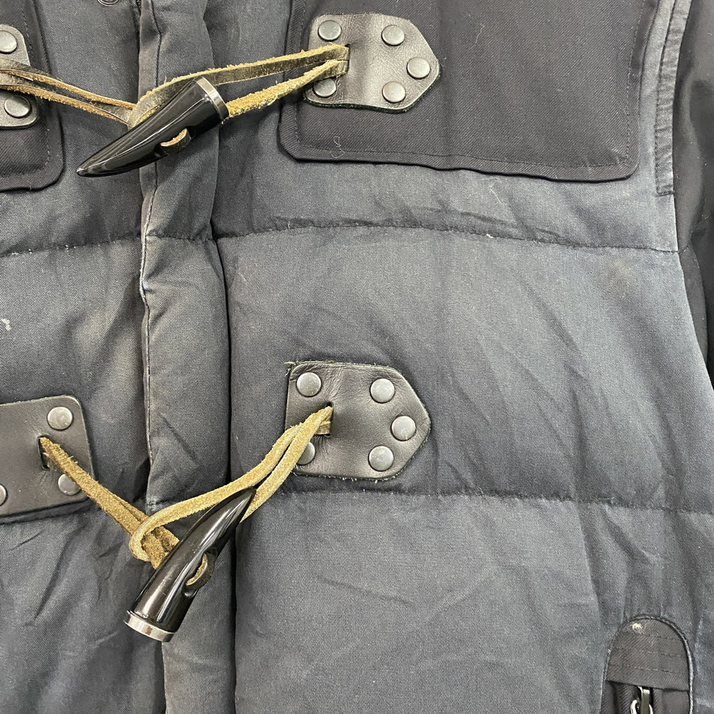 EMPORIO ARMANI　エンポリオアルマーニ　ダッフルデザインダウンジャケット　紺　ネイビー　古着