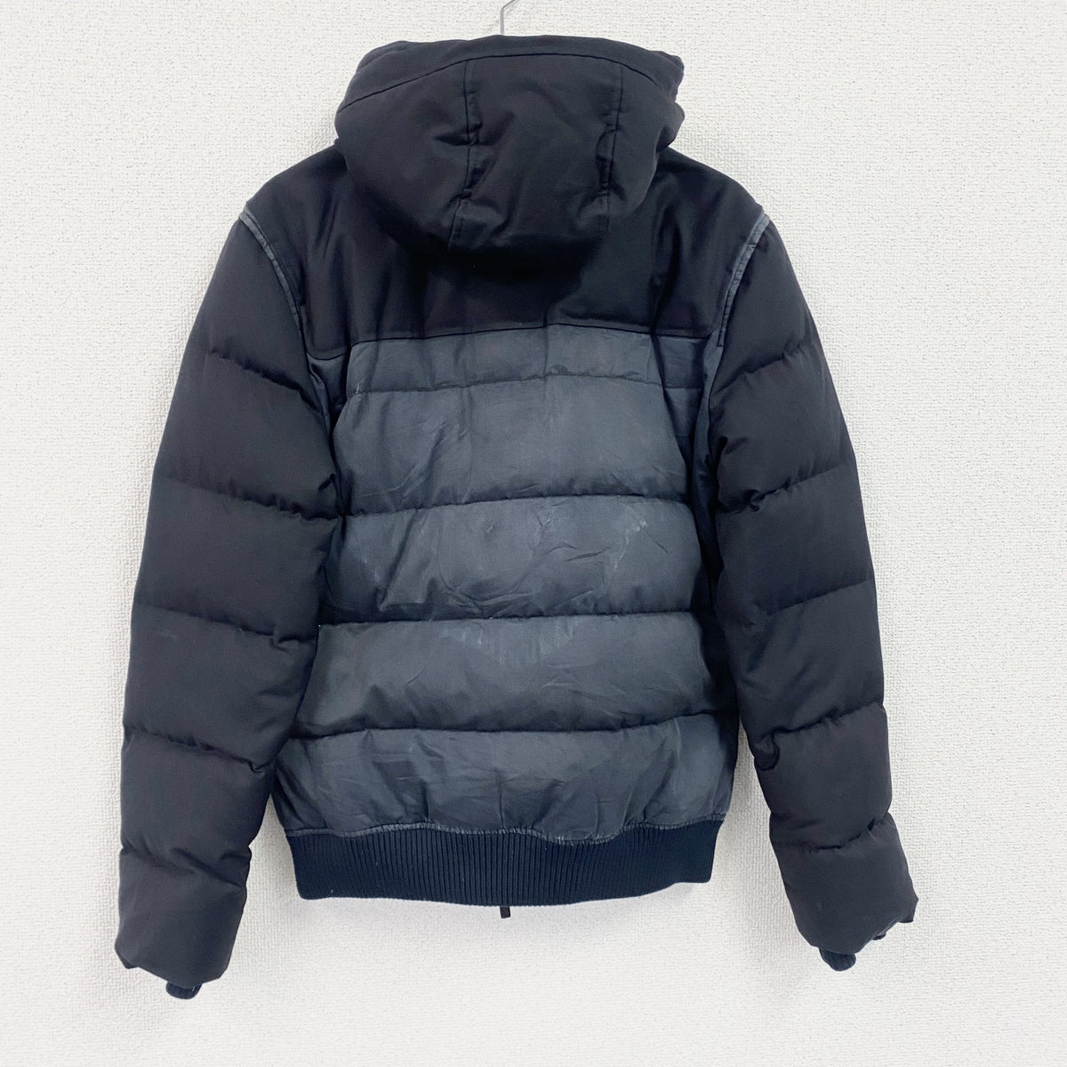 EMPORIO ARMANI　エンポリオアルマーニ　ダッフルデザインダウンジャケット　紺　ネイビー　古着