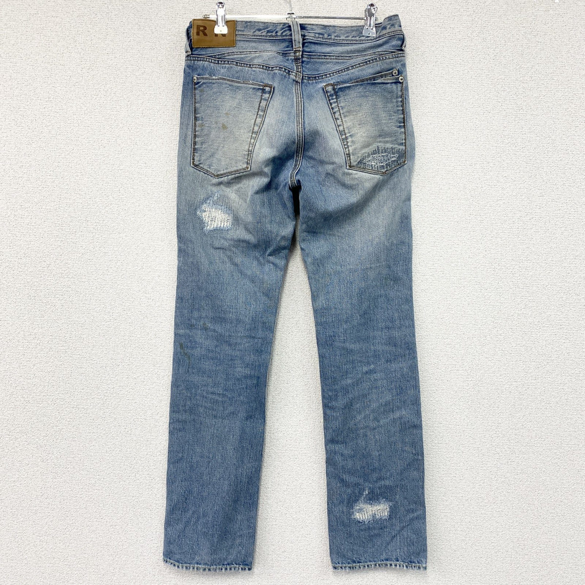 R.NEWBOLD　アールニューボールド　デニムパンツ/ジーンズ　ジップフライ　インディゴ　Sサイズ　古着