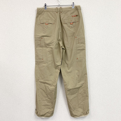 00s　Akademiks　アカデミクス　カーゴパンツ　ヴィンテージ　ベージュ　Lサイズ　古着