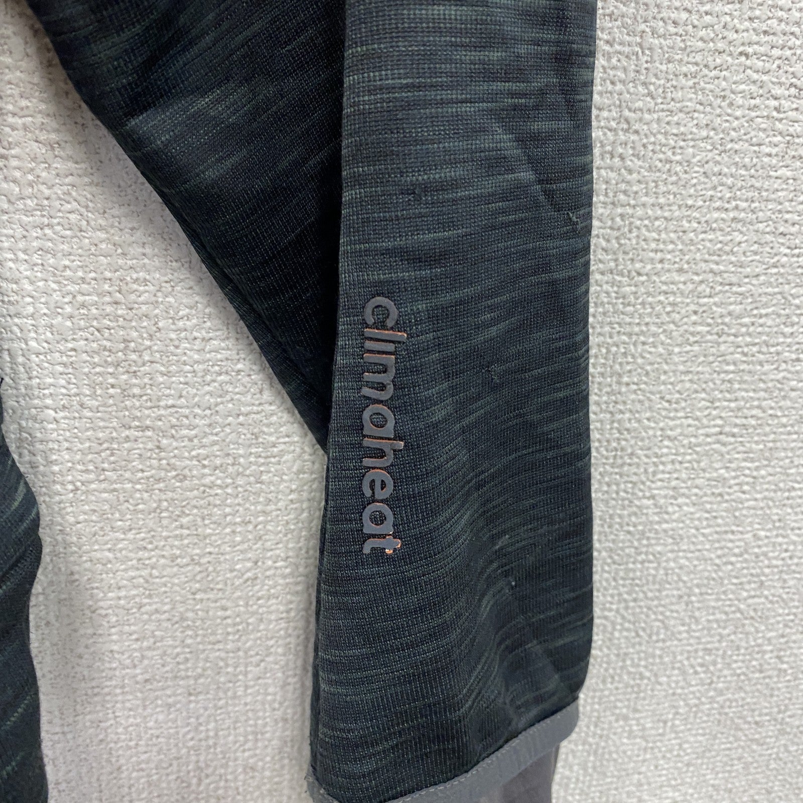 adidas　アディダス　フルジップスウェットパーカー/フーディー　黒　ブラック　古着