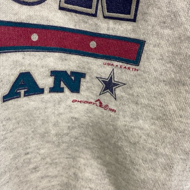 ～90s　Hanes ACTIVWEAR　ヘインズアクティブウェア　スウェット/トレーナー　ラグランスリーブ　ヴィンテージ　霜降りグレー　Lサイズ　古着
