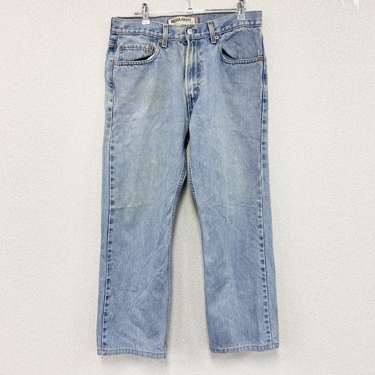 Levi's　リーバイス　505　デニムパンツ/ジーンズ　ジップフライ　インディゴ　W33サイズ　古着